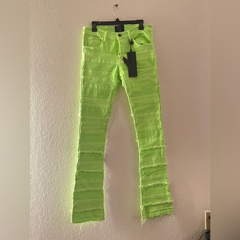Green Valabasas Jeans